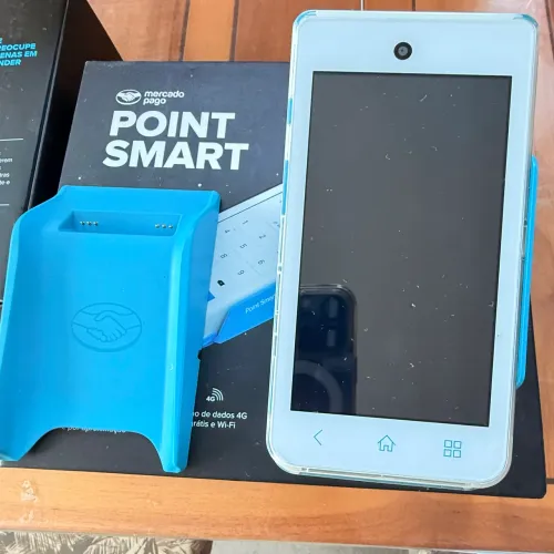 Maquininha de cartão Mercado Pago Point Smart