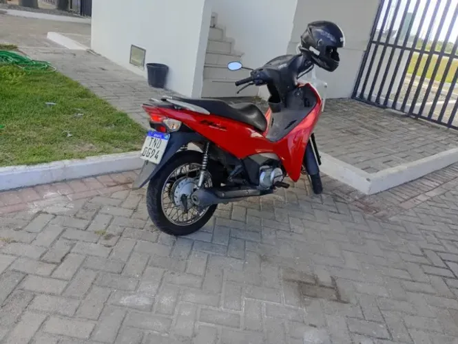 Biz 2026 vermelha toda perfeita só pegar e andar