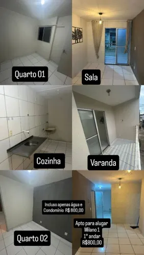 Apto condomínio Milano