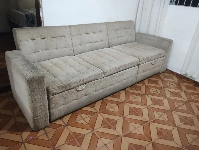 Sofá Retrátil cama 2,60x 90