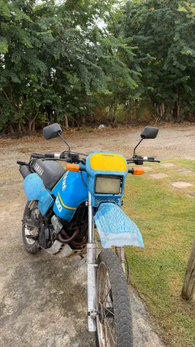 vendo tenere 600 1989 azul! motor e elétrico ok, 