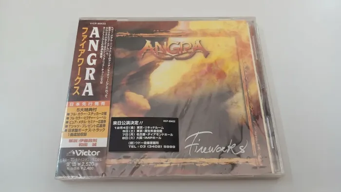 CD Angra - Fireworks - Japonês (Lacrado)