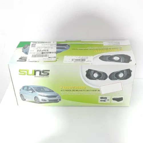 Kit Farol De Milha Honda Fit 2017 2018 FGS0235HD Completo