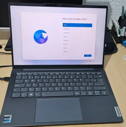 Notebook Lenovo Yoga Slim 6i 14" 2,2k 16gb Ram 512gb SSD Seminovo