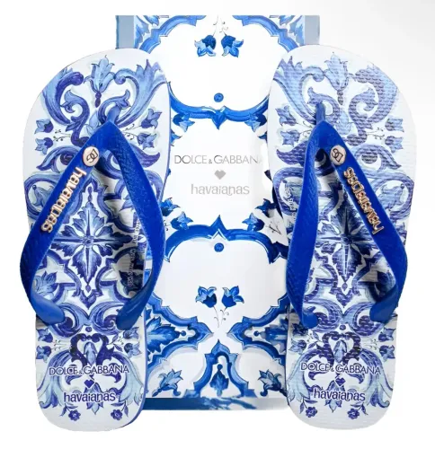 Havaianas x Dolce & Gabbana - Blue Blu Mediterraneo