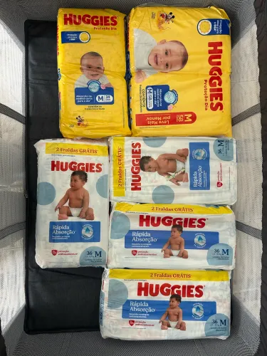 Fraldas Huggies