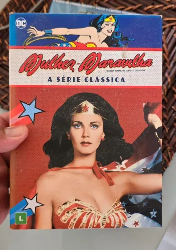 Box dvd mulher maravilha série clássica novo
