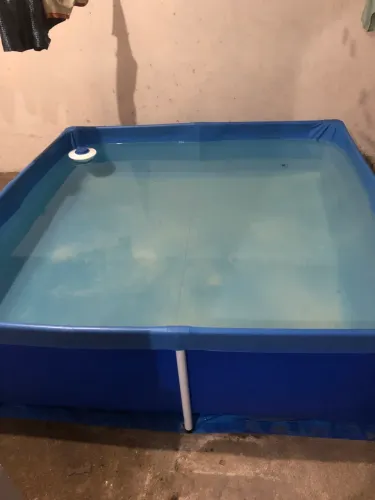 Piscina 2000l Quadrada + Acessórios