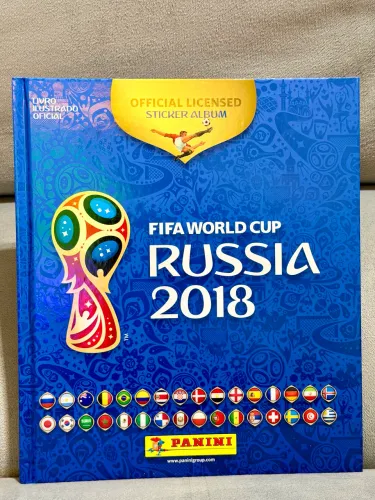 Álbum Copa do Mundo Rússia 2018 Panini (COMPLETO) Edição Especial