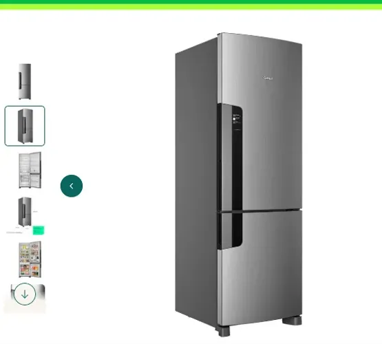 Geladeira Frost Free Duplex 399 Litros Consul com Freezer Embaixo - CRE45MK