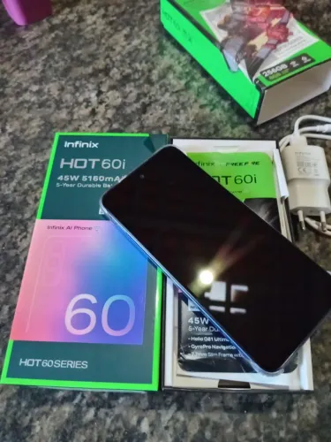 Vendo Infinix Hot 60i 256GB - Muito Conservado