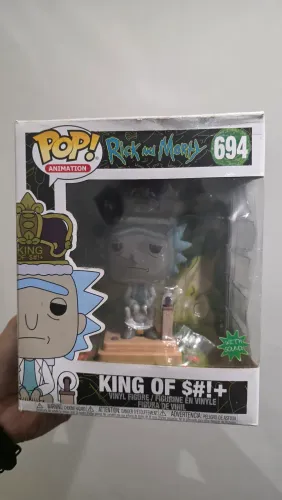 Funko Pop! Rick and Morty - King Of S#!+ - Com Sounds - #694
