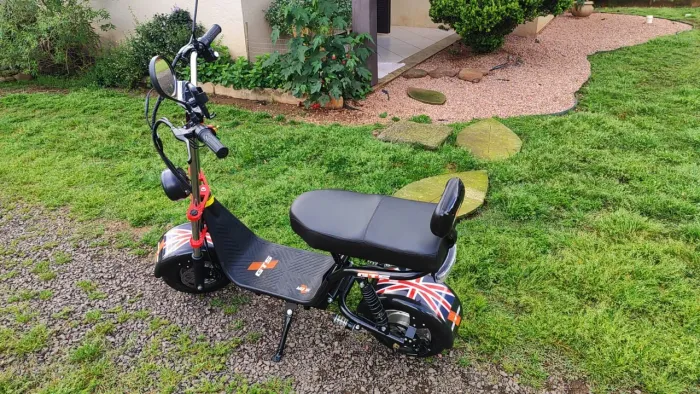 Scooter Gts Mg-16 -Bicicleta Elétrica Bateria Lithiun 48v 32km/h Preto