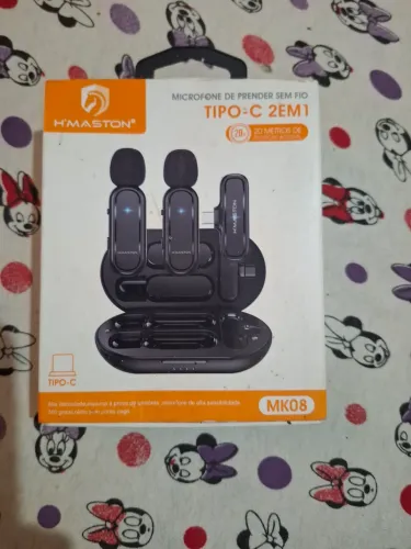 Microfone Bluetooth tipo-c H'MANSTON