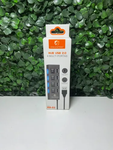 Hub Usb Cabo Extensor Régua Usb 4 Portas
