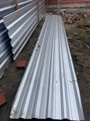 Telhas de zinco