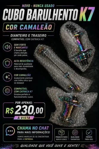 CUBO GTA K7 BARULHENTO-DIANTEIRO E TRASEIRO 