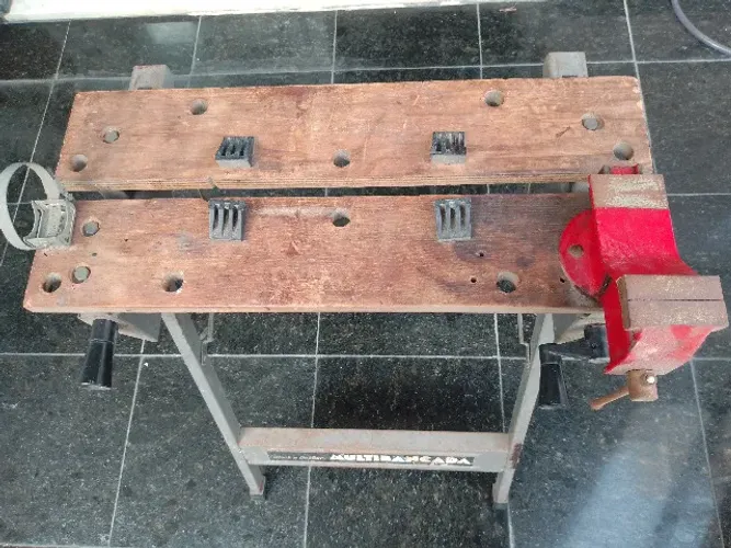 Multibancada Black & Decker, incluindo torno mecanico, 100% funcional R$150,00