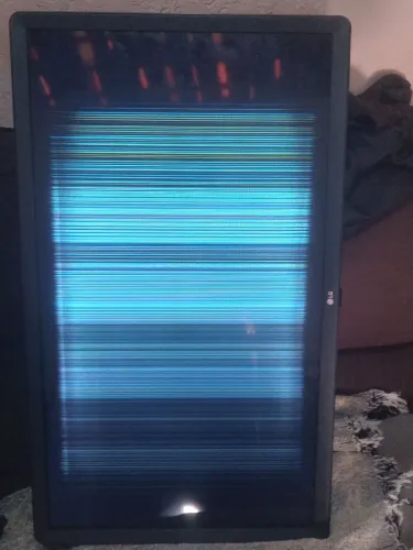 Smart tv lg 32 loteada defeito de tela