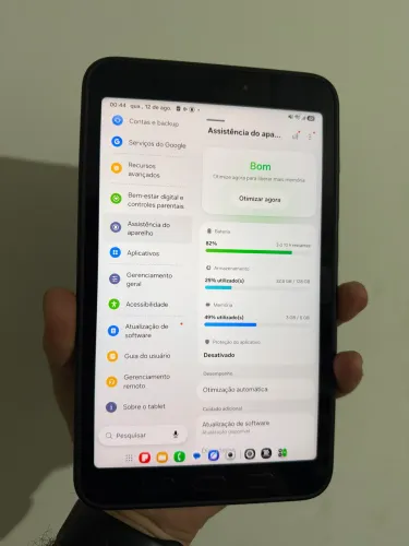 Samsung Tab Active 5 128 Aprova d?água e queda