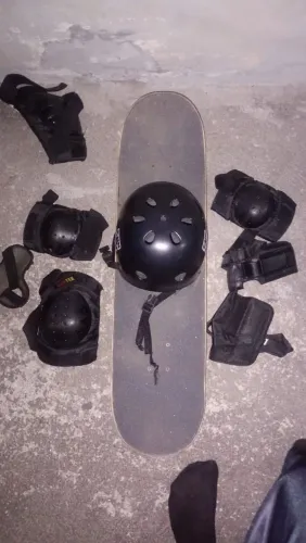 SKATE com equipamentos!