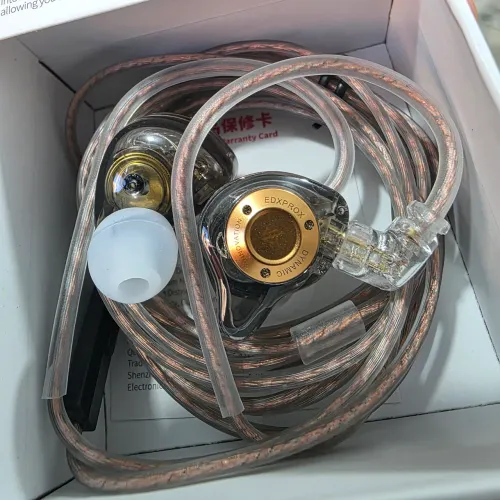 Fone de Ouvido intra-auricular Kz Edx Pro X *Novo- Retorno de Palco, Monitor de Som, Áudio