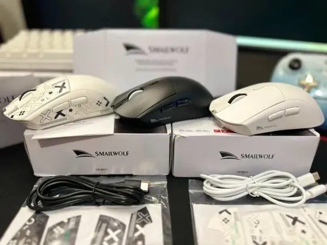 Mouse Gamer Smailwolf RS7