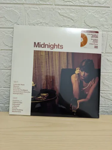 VINIL MIDNIGHTS BLOOD MOON TAYLOR SWIFT (LACRADO)