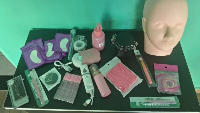 Kit de extensão de cilios