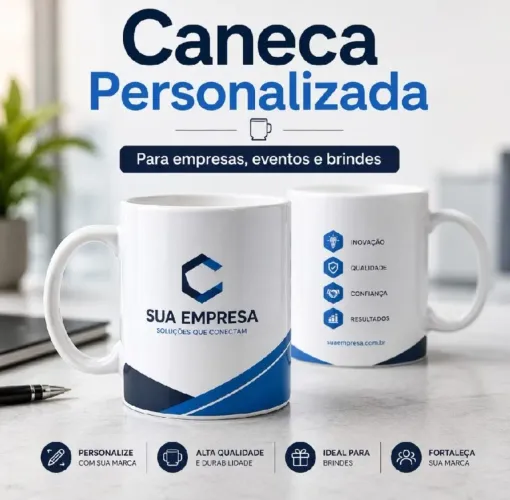 Caneca personalizada para seu Evento