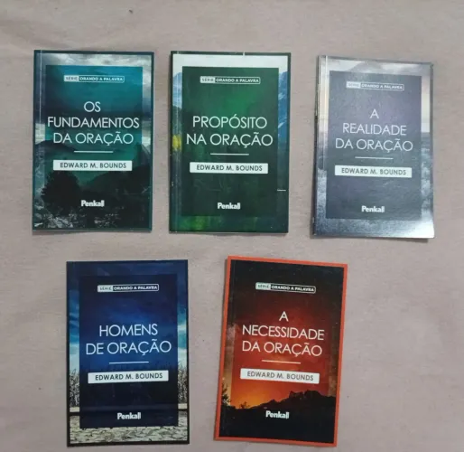 LIVROS da Série BOUNDS: Orando a Palavra - São 5 livros <br>