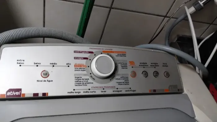 Máquina lava roupas Brastemp Ative 11kg Turbo Performance