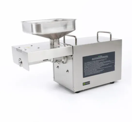 Prensa automática de óleo para extração de óleo de sementes a quente e a frio US Solid