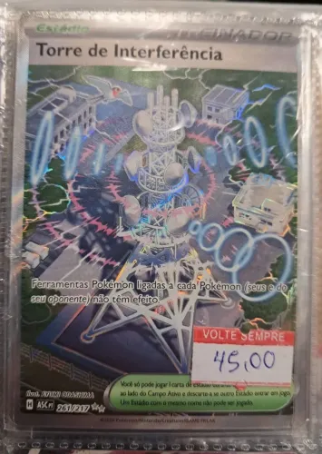 Card Pokémon Torre de Interferência 