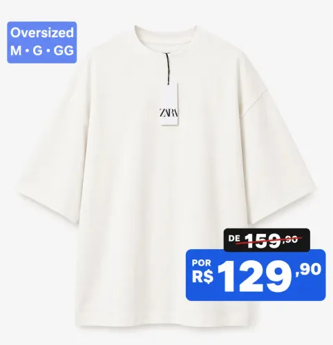 Camisa Branca - Zara