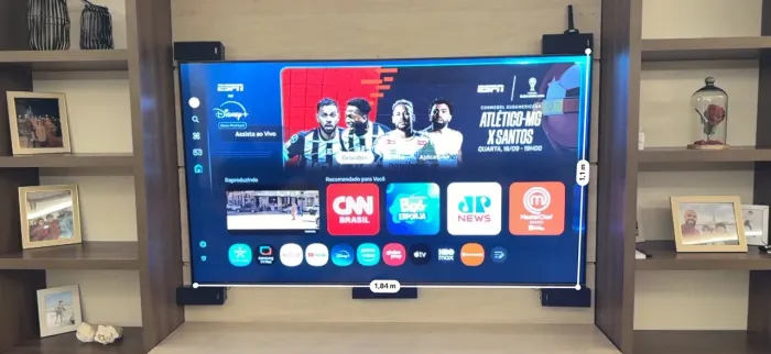 Smart TV Samsung 85" 4K UHD com Sistema Tizen