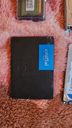 Kit upgrade notebook Memórias DDR5 8 GB Fury impact e DDR3 8 GB, SSD crucial BX500 .