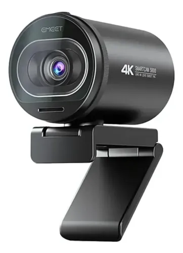 Webcam Emeet S600 Foco Automático 4k 60fps, (PRODUTO NOVO) Produto novo, lacrado e com ent