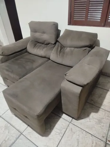 Sofá retrátil 2 lugares