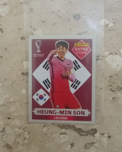 Figurinha Son Heung-min bordo 2022