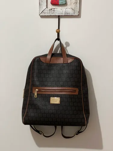 Bolsa Mochila Feminina Couro Smart Bag Original