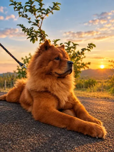 Chow chow para cobertura