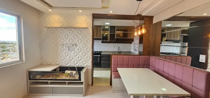 ÁGIO - APARTAMENTO 2 QUARTOS REFORMADO NA QR 321 - SAMAMBAIA SUL
