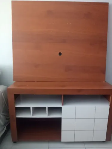 Rack de sala e painel para televisão