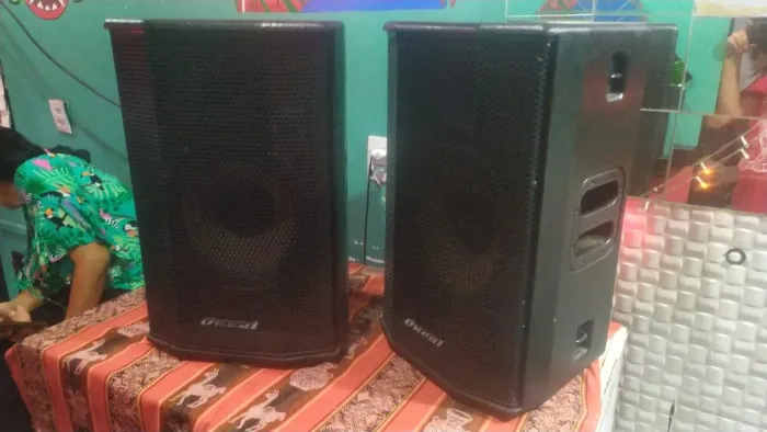 2 Caixa de som Oneal Profissional opb820 com supote