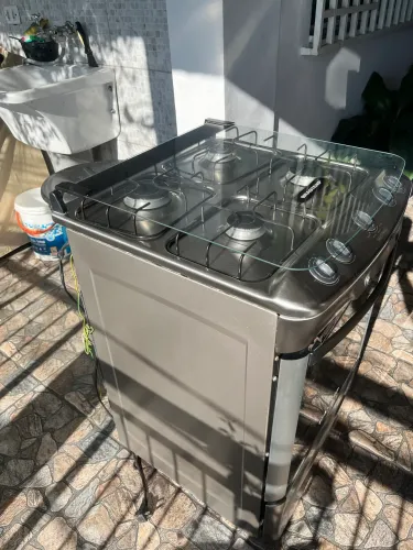 Fogão Brastemp Inox