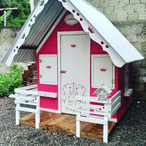 Casinha de boneca MADEIRA AUTOCLAVADO TRATADA
