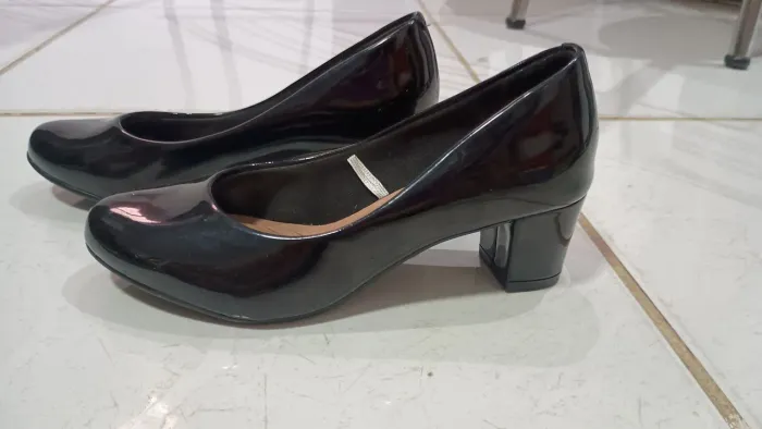 Sandália Scarpin Beira Rio preto