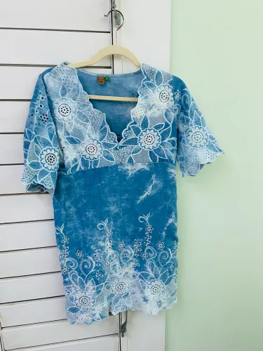 Vestido Farm bordado P