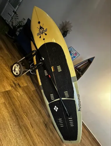 Prancha SUP Silver Surf + Remo + Carrinho